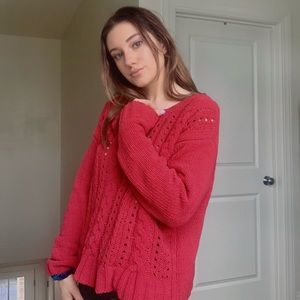 Aeropostale Cable Knit Sweater
